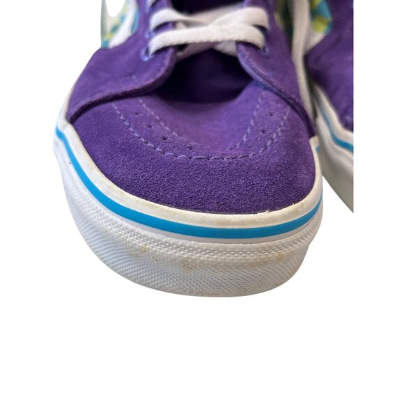 Vans unisex Sk8 Hi Purple Green Checkerboard Sneaker Sz 9 SKU 8997 - Picture 14 of 16
